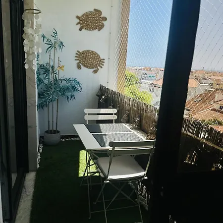1 Bedroom Seaview With Private Balcony, 5 Min From Appartement *
